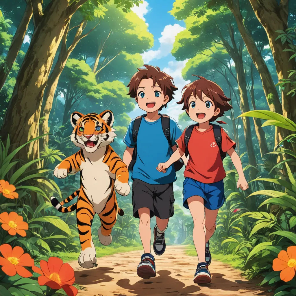 Tommy and Tilly: An Adventure with a Tiger
