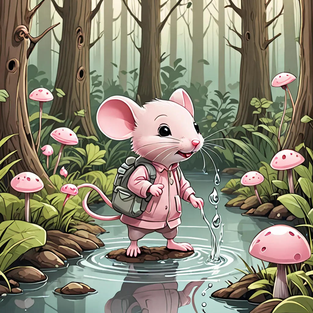 The Little Pink Mouse's Adventure