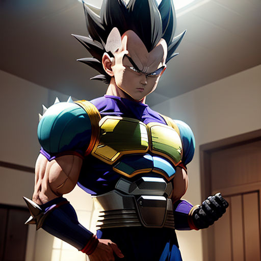 vegeta saiyan armor