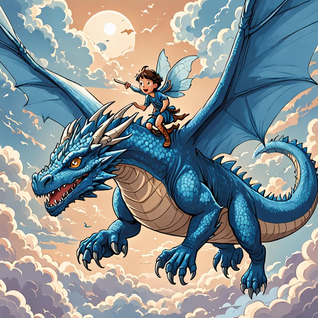 Blue's Courageous Flight