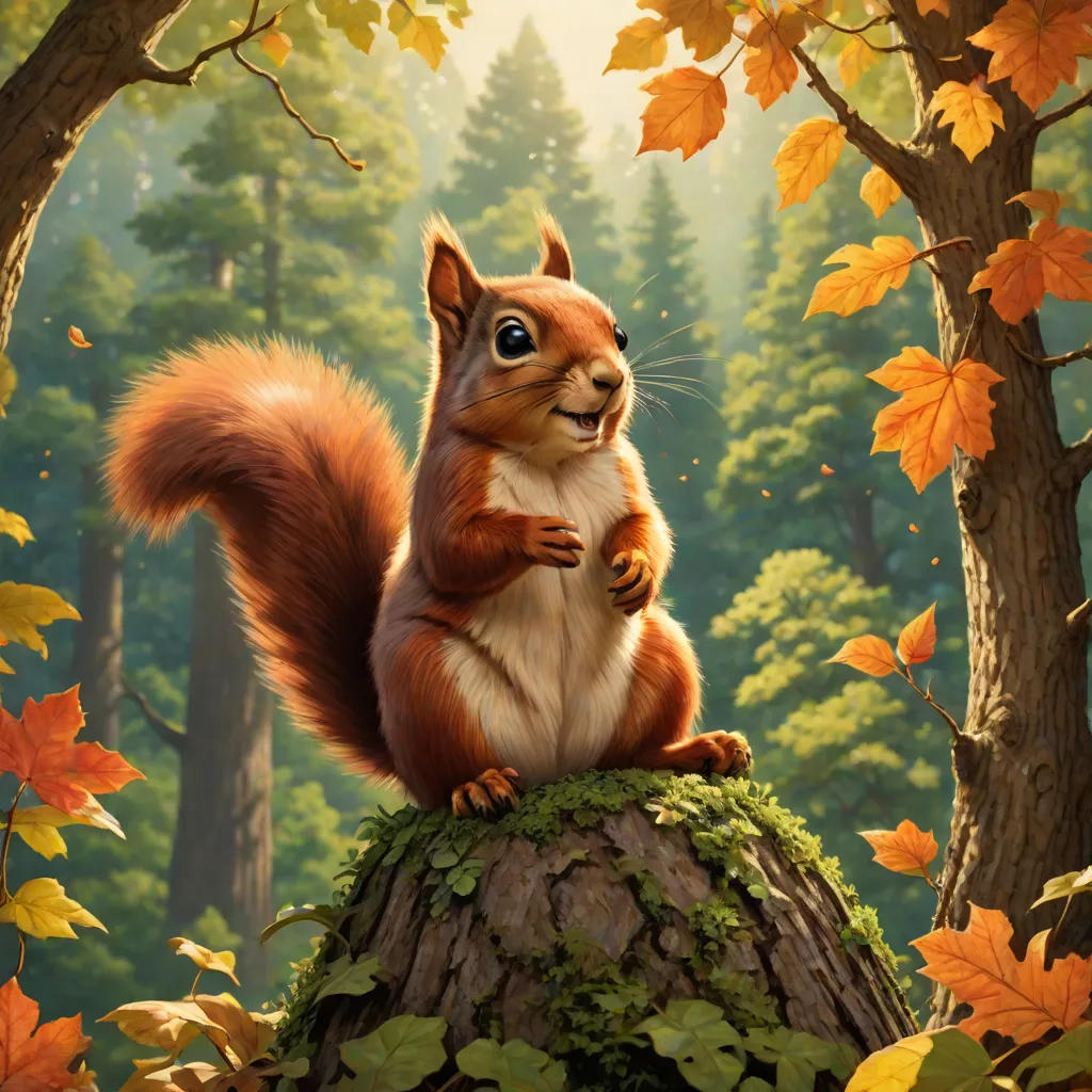 Nibbles and the Acorn Tower