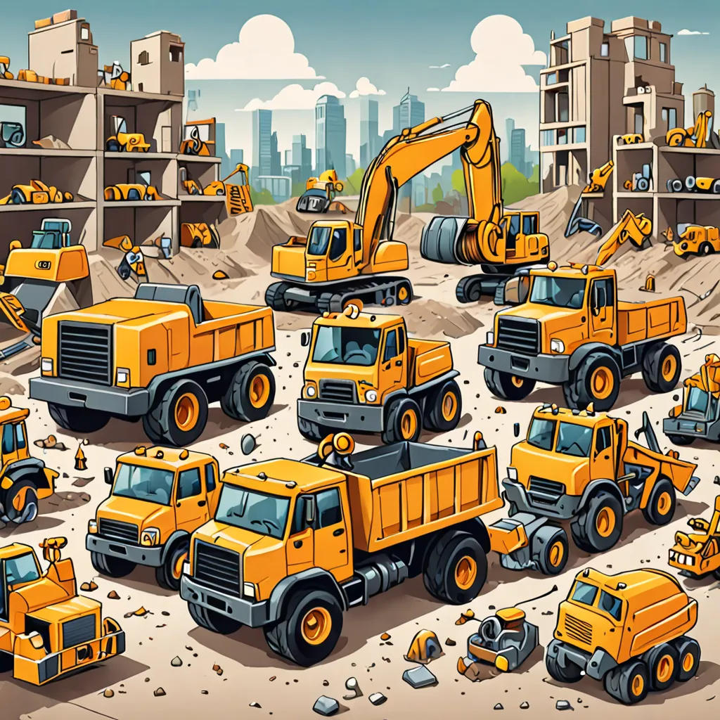 The Mighty Machines: A Construction Adventure