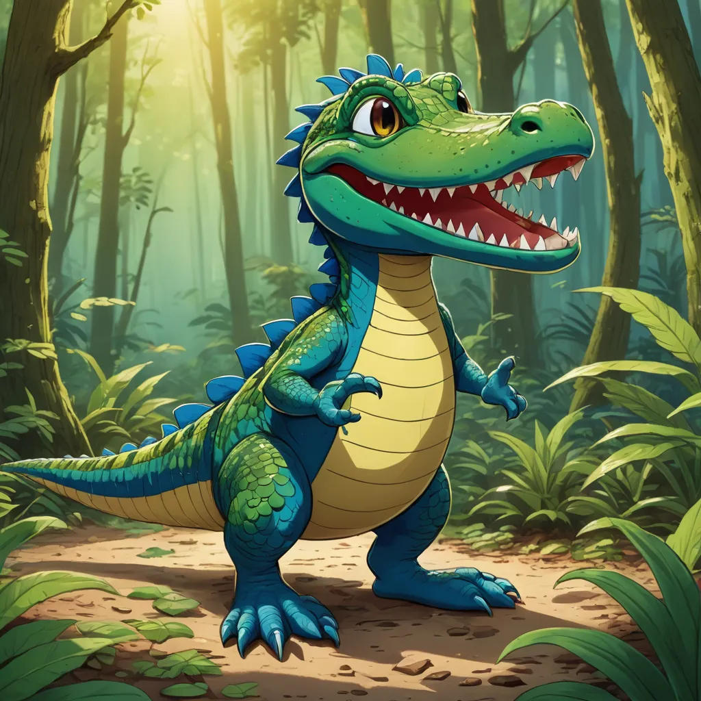 Jubilee the Adventurous Alligator