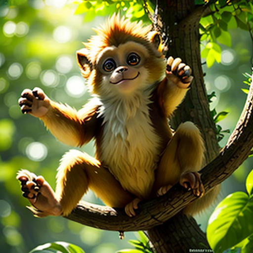 The Friendly Little Monkey