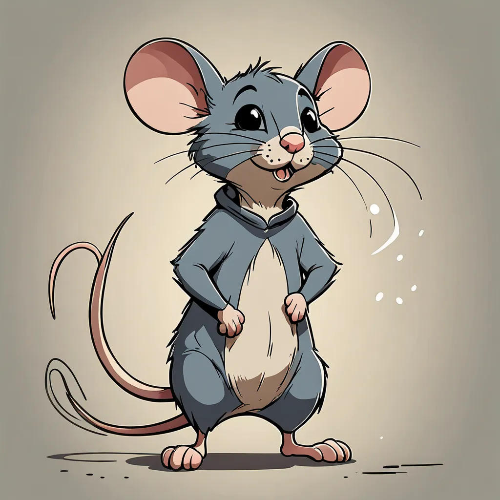 The Clever Mouse and the Hungry Cat