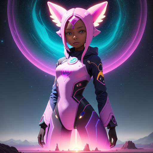 The Pink Alien Girl