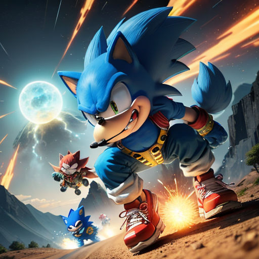 Sonic the hedgehog: Blue trouble – The adventures of Jesse and Sonic