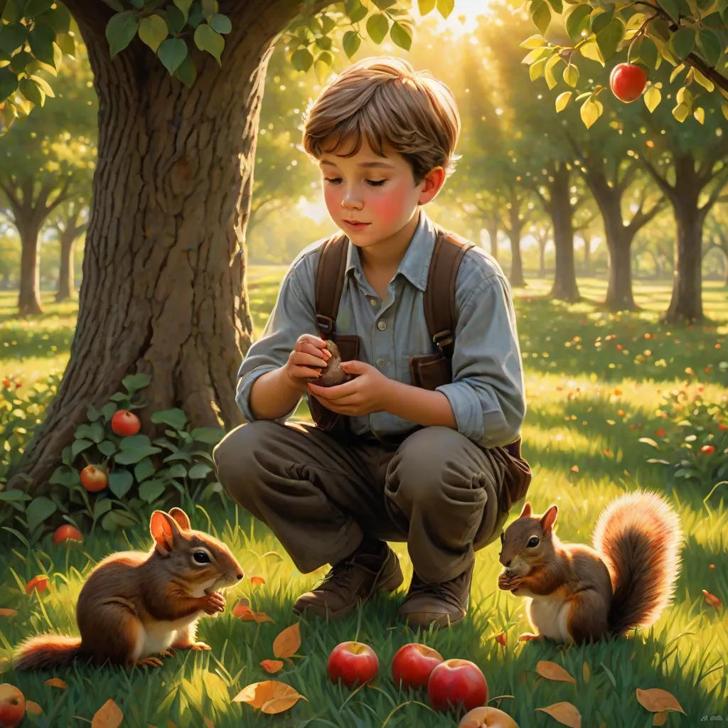 Timmy And The Squirrel Adventure