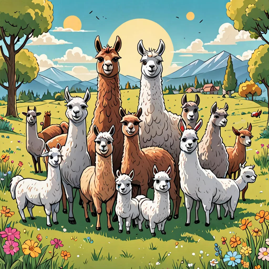 Hairy Larry Llama