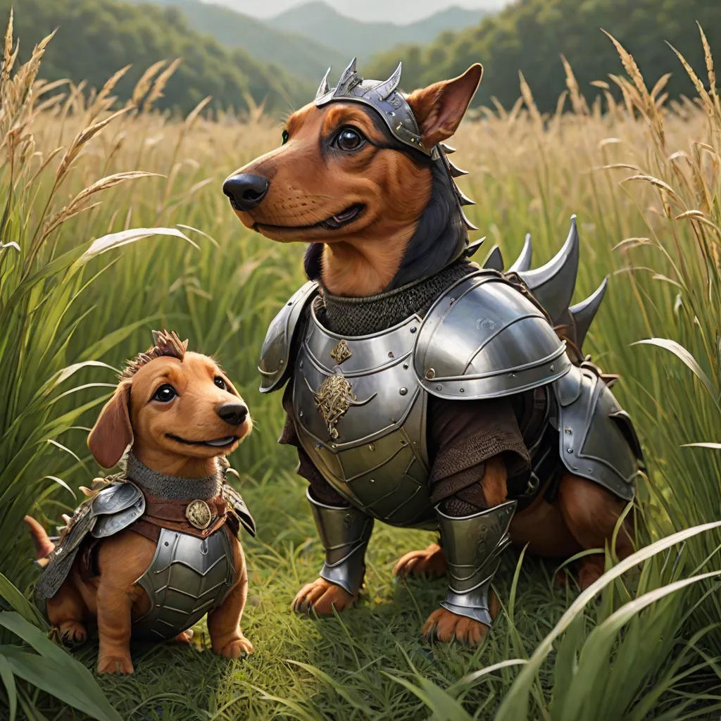 The Brave Knight And The Dragon