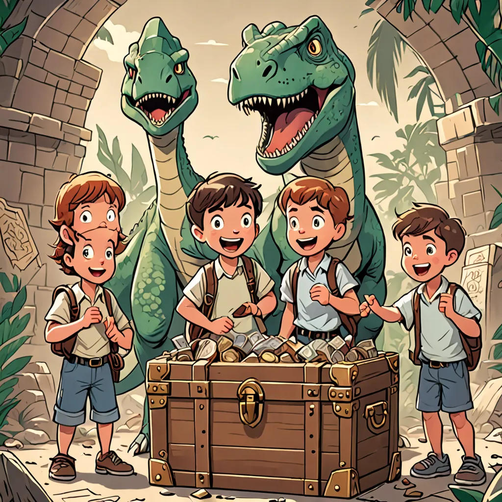 The Treasure of the Mysterious Cave