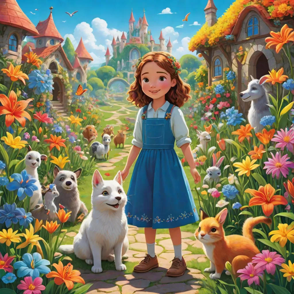 Lily and the Magical Garden
