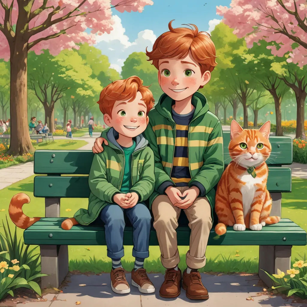 The Boy and the Cats