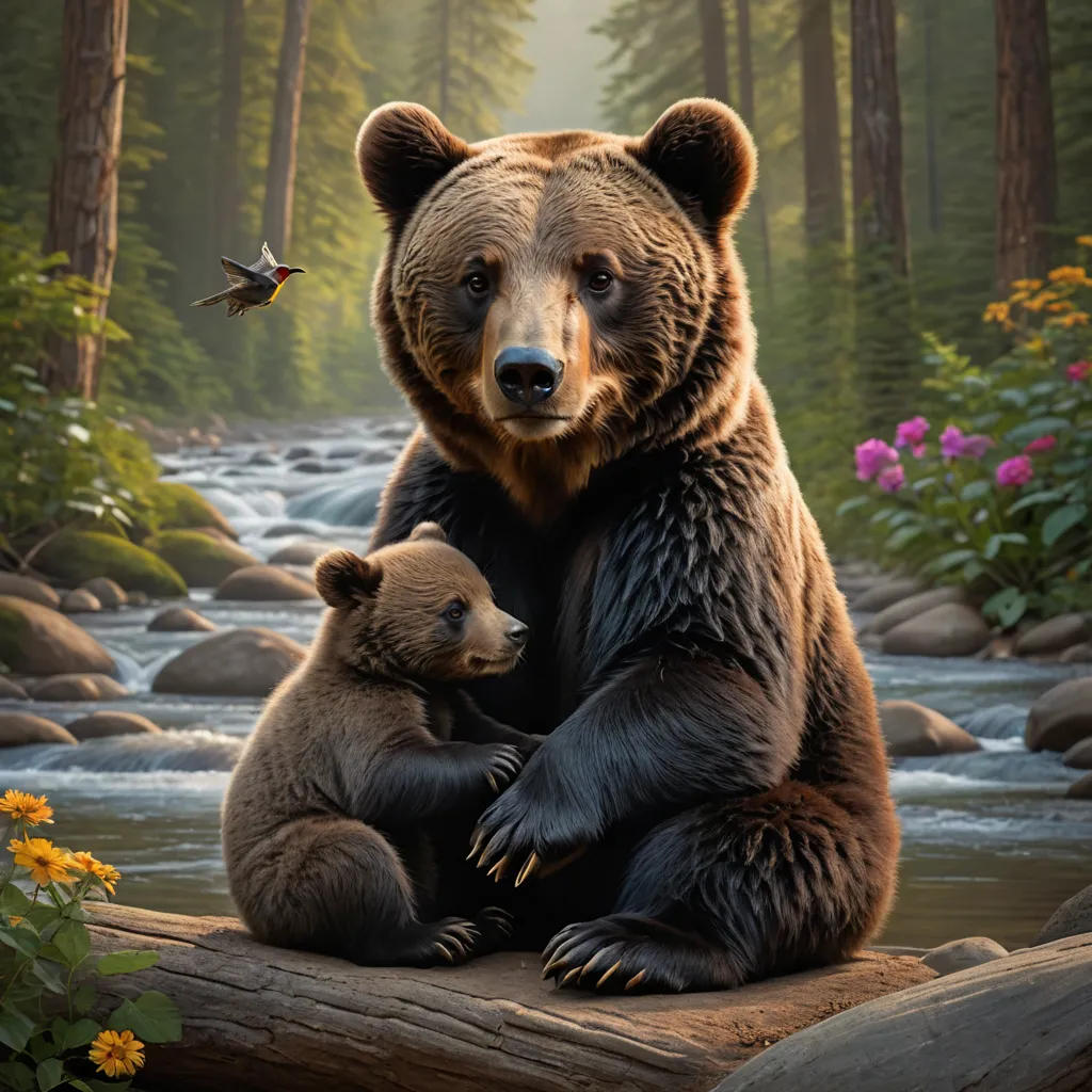 A Family of Loving Bears