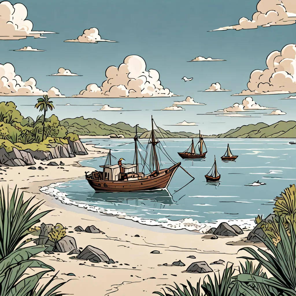 Captain Courage and the Treasure Island
