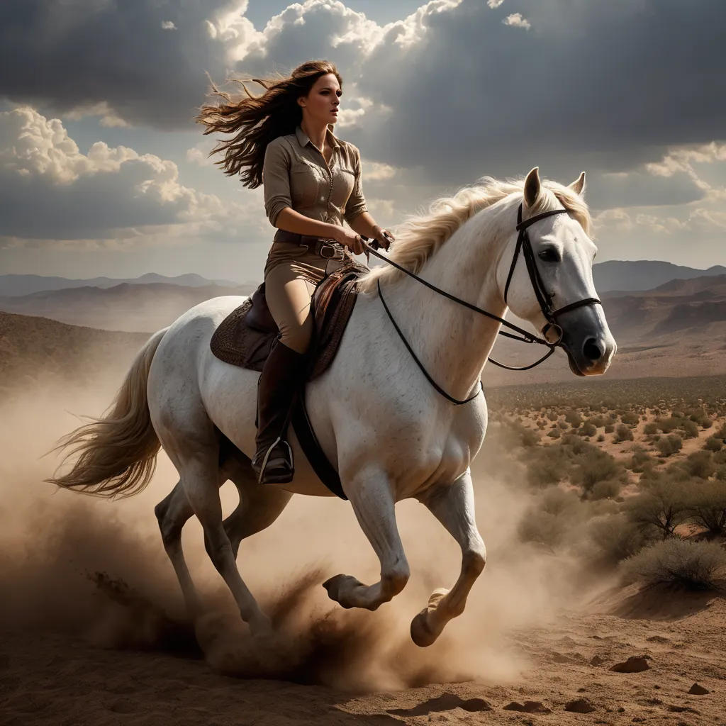 The Lady and the White Horse