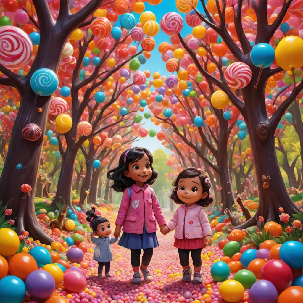 Zoya, Muhammad and The Candy Forest Adventure
