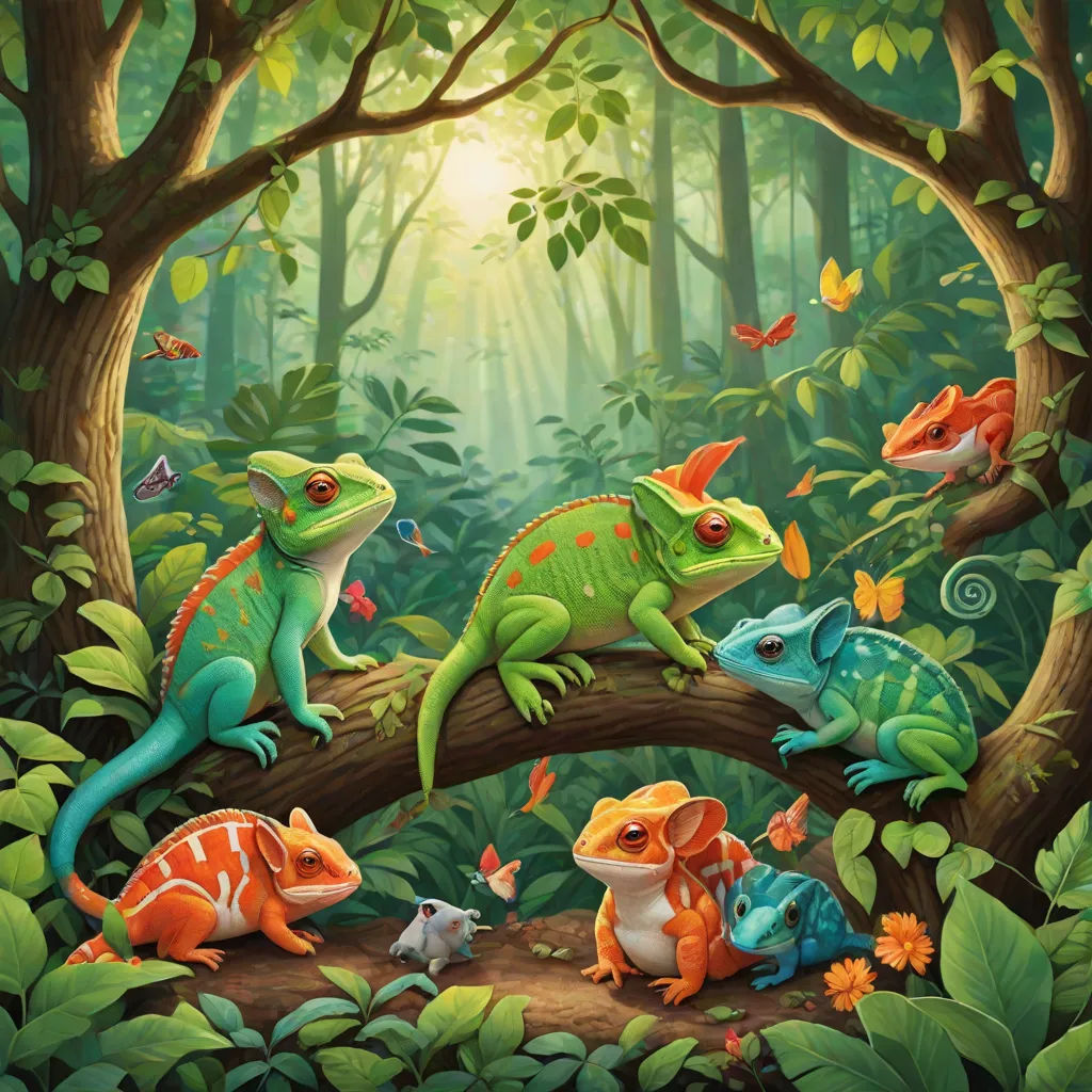 As Aventuras de Cami, o Camaleão Amigável