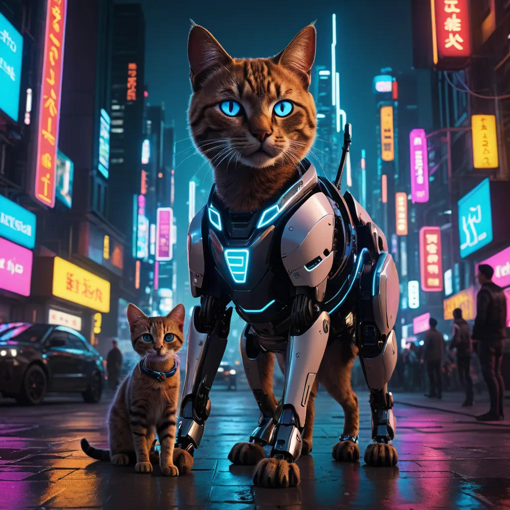 The Neon Guardian