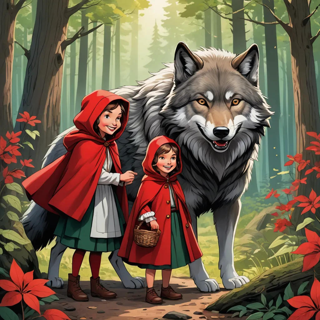 Little Red Riding Hood and the Cunning Wolf