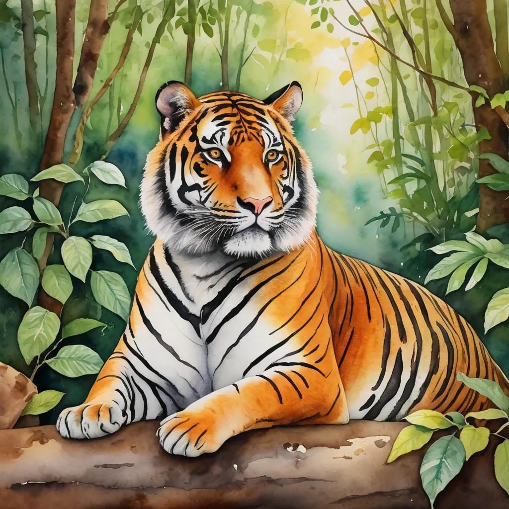 Toby the Tiger's Weight Loss Adventure