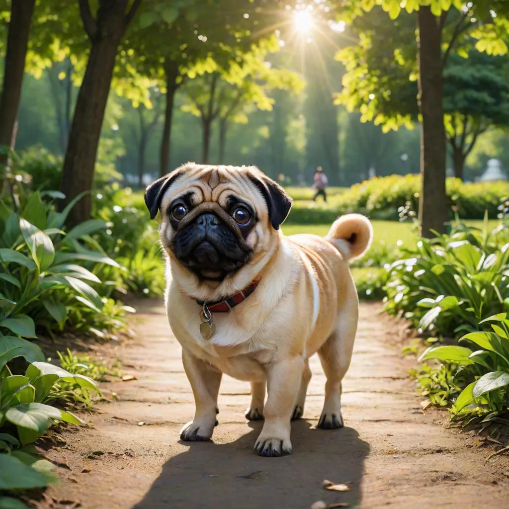 Thomas and Podgy: A Pug's Tale of Responsibility