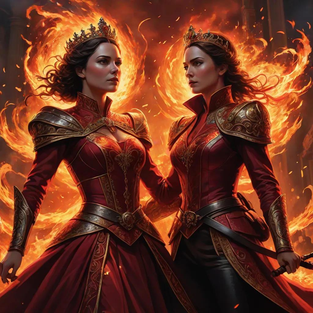 The Fire Queen and the Ice Prince
