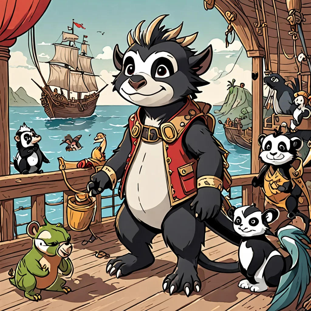 Captain Ferocious and the Treasure Hunt