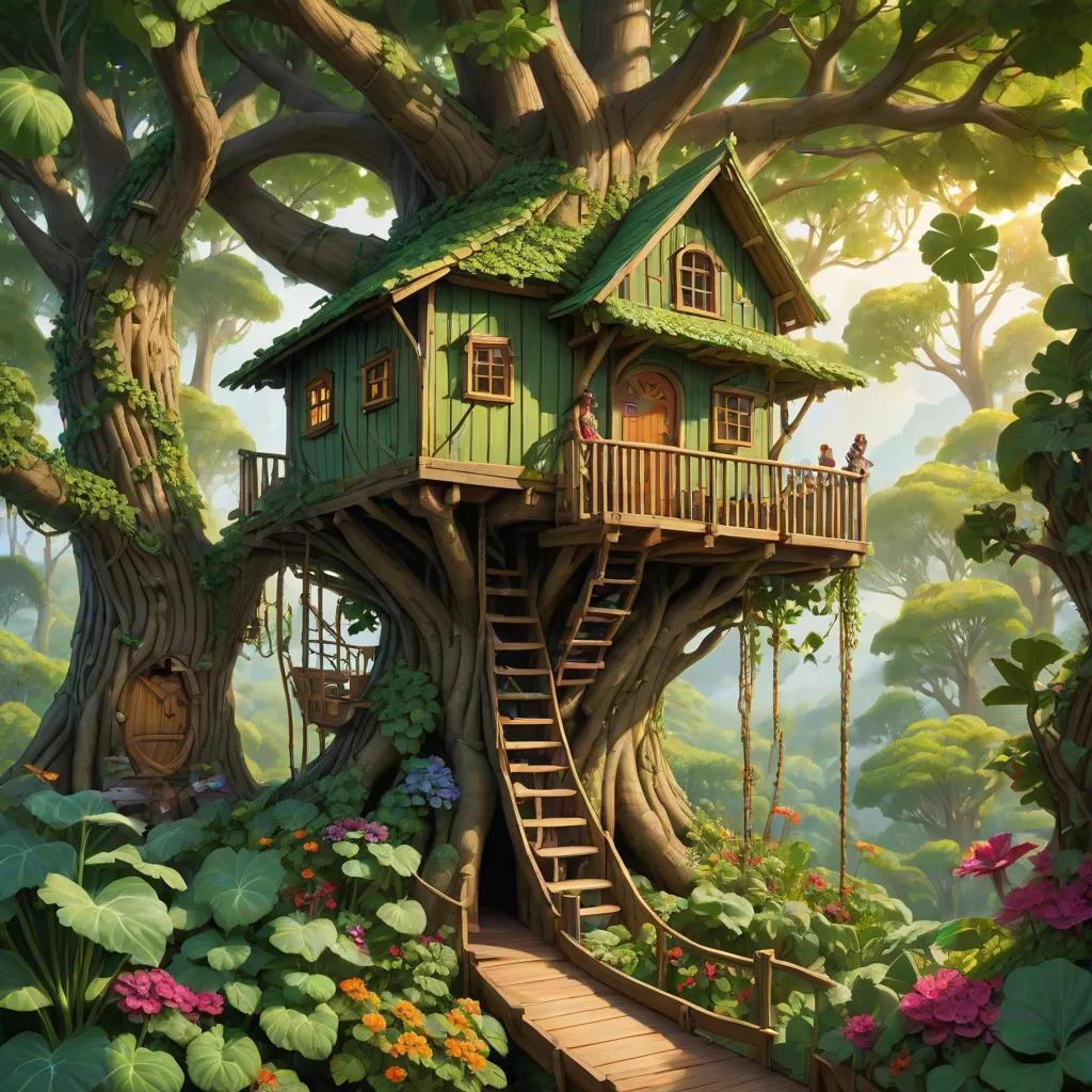 The Giant Tree House Adventure