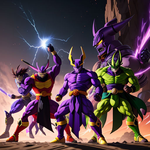 Ginyu Force by trufflefunk on DeviantArt