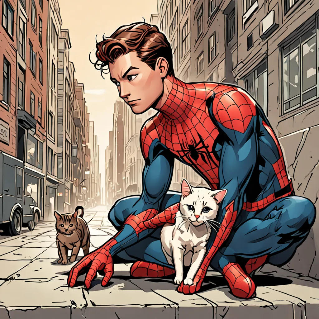The Amazing Spider-Man and the Mysterious Feline