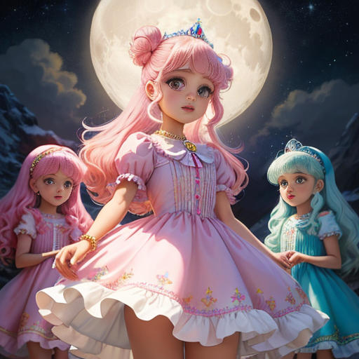 Moon Glow's Magical Ride