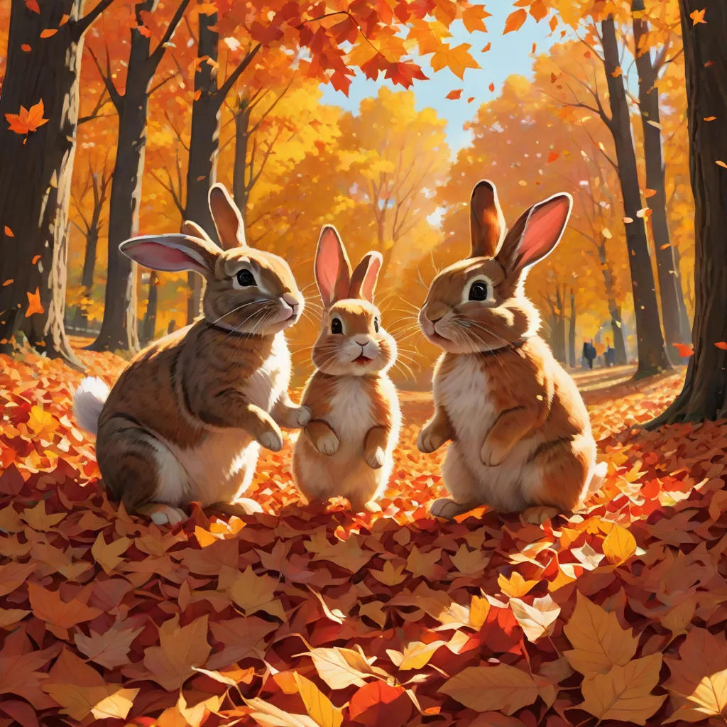 Rocky And Bunny's Fall Adventure
