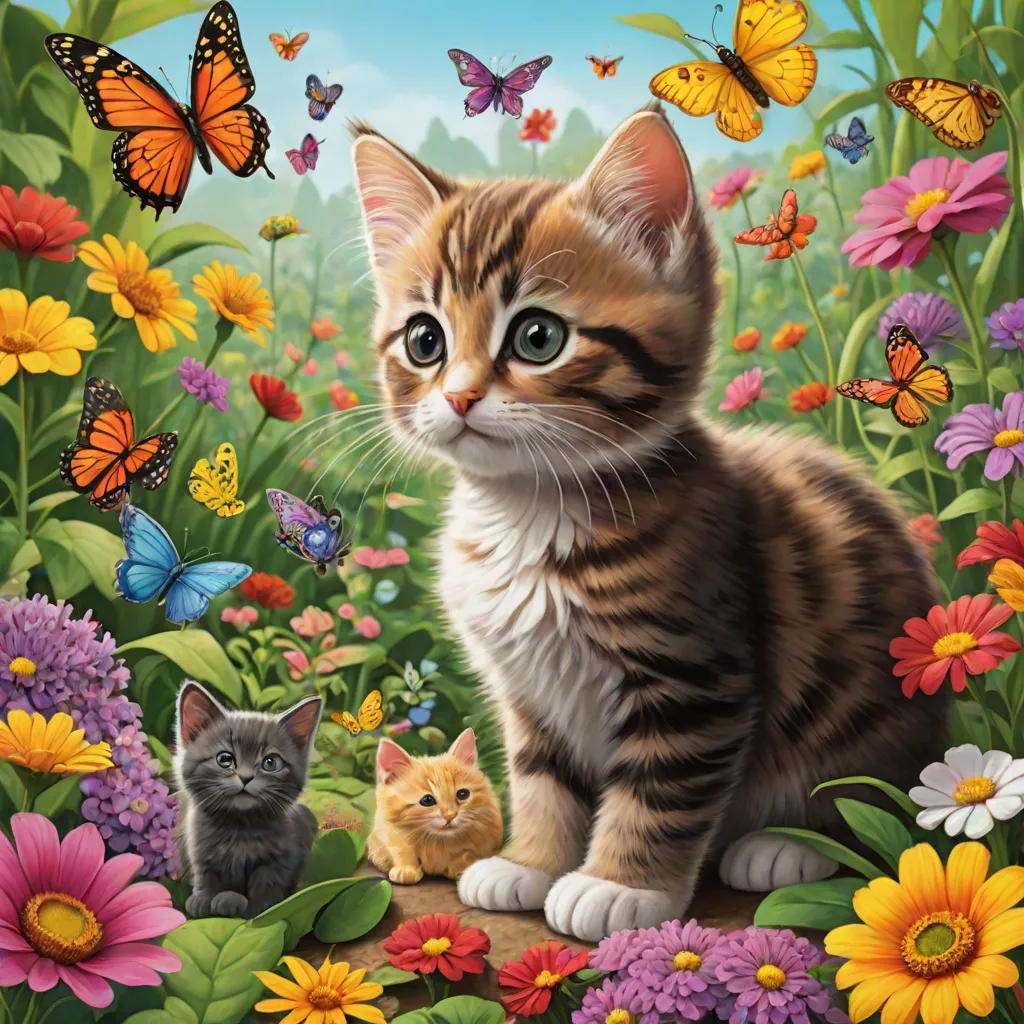 The Kitten and the Caterpillar's Journey
