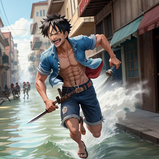 Download Luffy departs on an adventure!