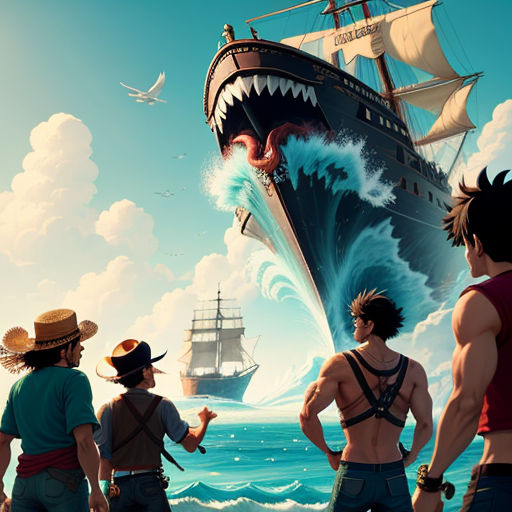 Download Luffy departs on an adventure!