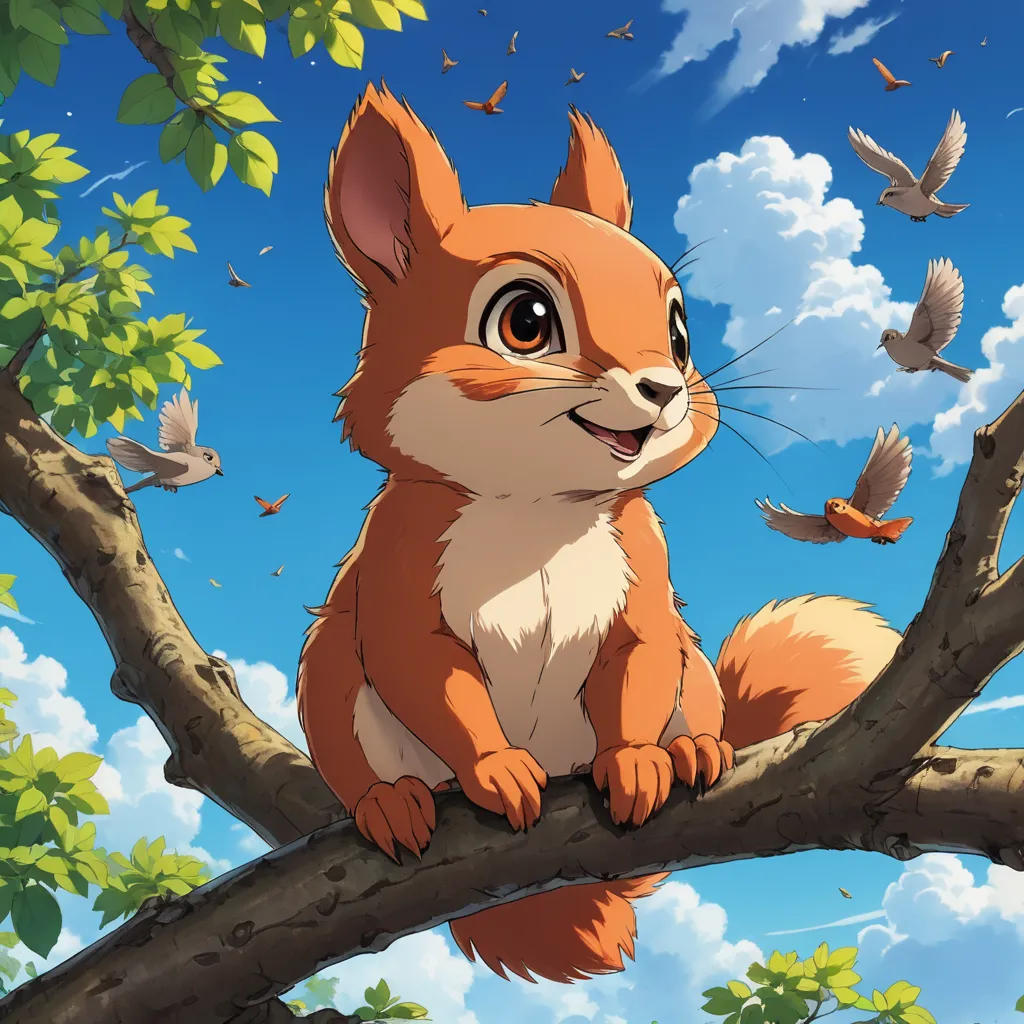 Sammy the Flying Squirrel