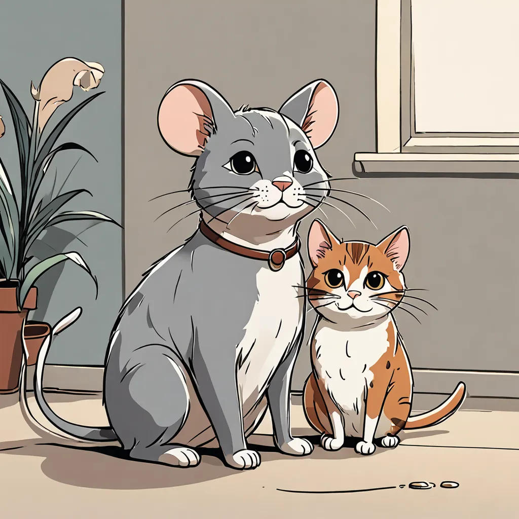 The Clever Mouse and the Cunning Cat