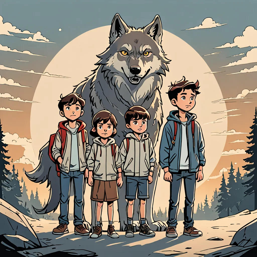 The Three Little Heroes and the Bad Wolf