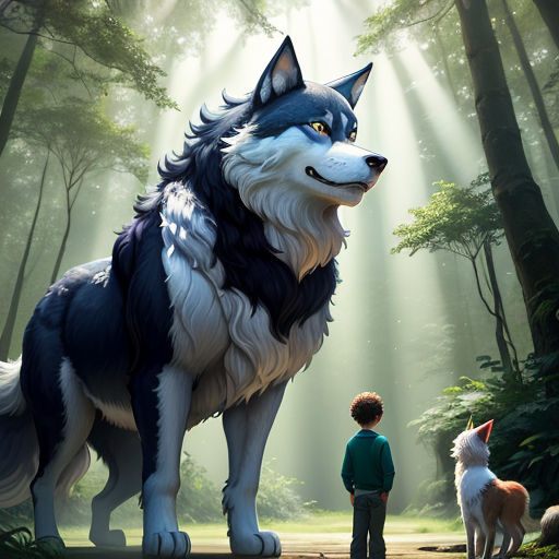 The Friendly Wolf
