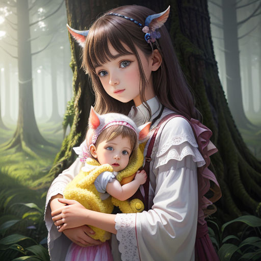 The Rescue of Baby Unicorn in the Forest