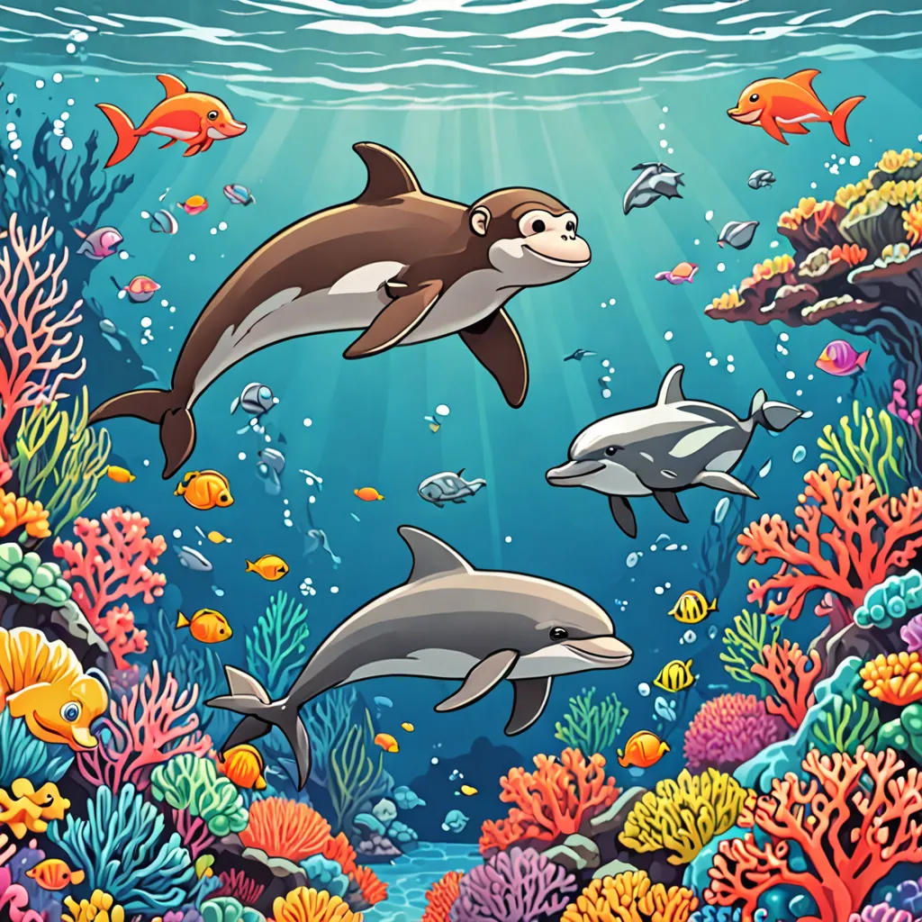 The Monkey and the Dolphin