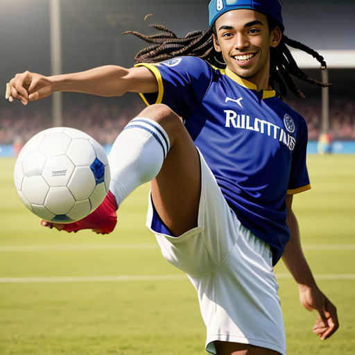 Ronaldinho Gaucho Makes Mold of the Feet To Be Eternalized Editorial Stock  Photo - Image of activity, sport: 136109233