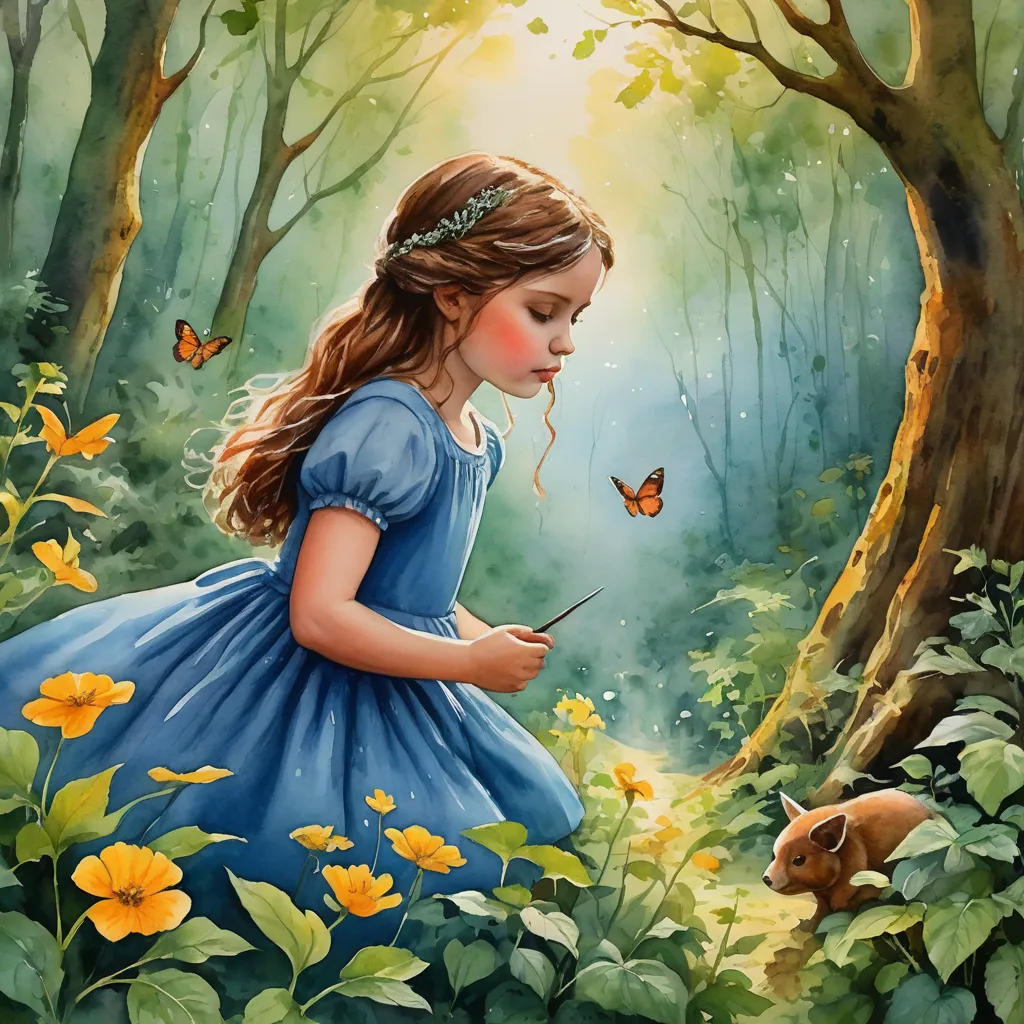 Sophia's Journey to the Enchanted Forest