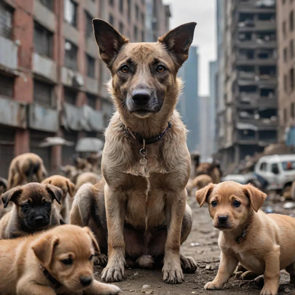Street Survivor: A Dog's Struggle