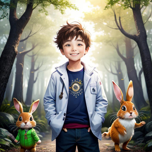 The Adventures of the Brave Boy and the Determined Bunny