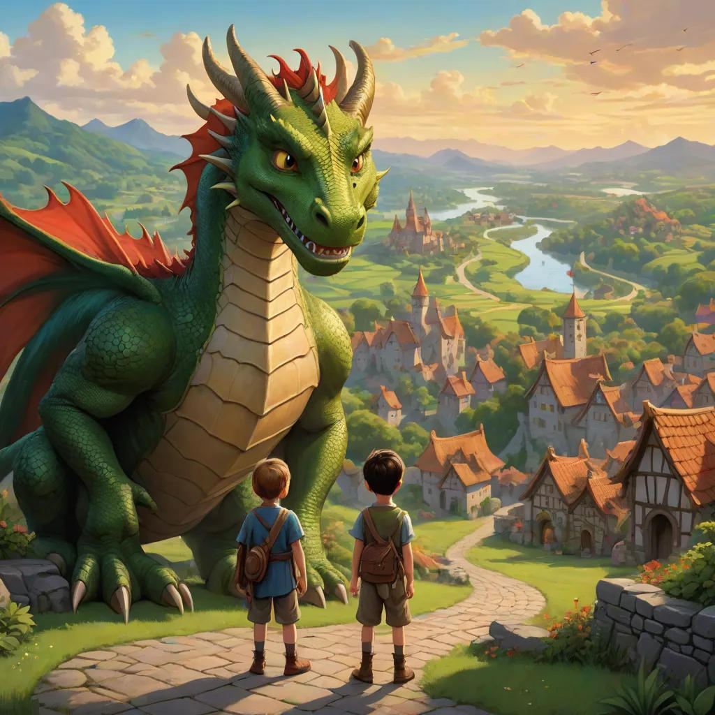 The Boy Who Befriended a Dragon