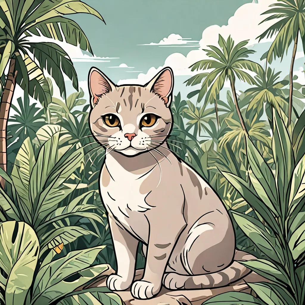 Catnap's Tropical Adventure