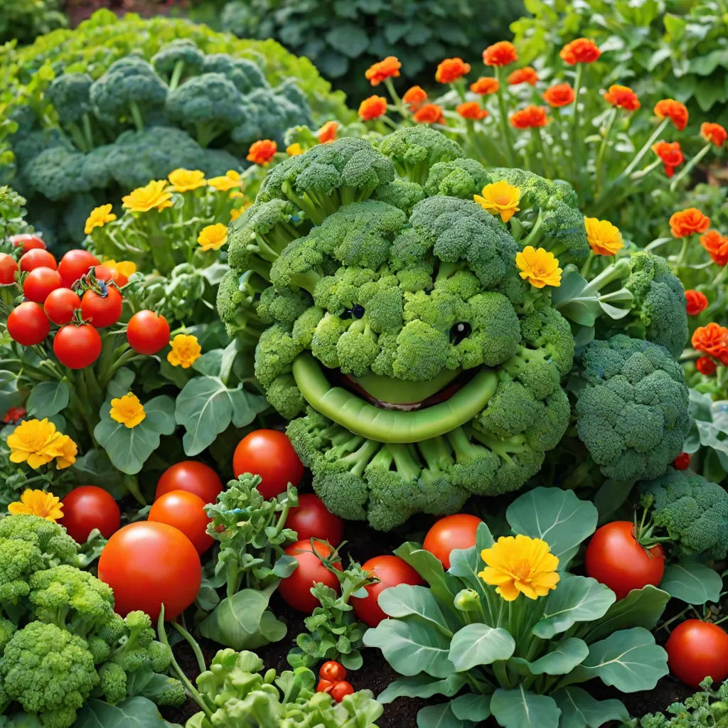 The Unlikely Friendship of Broccoli and Tomato