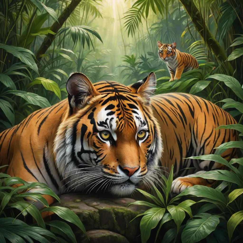 The Cat That Wanted to Become a Tiger
